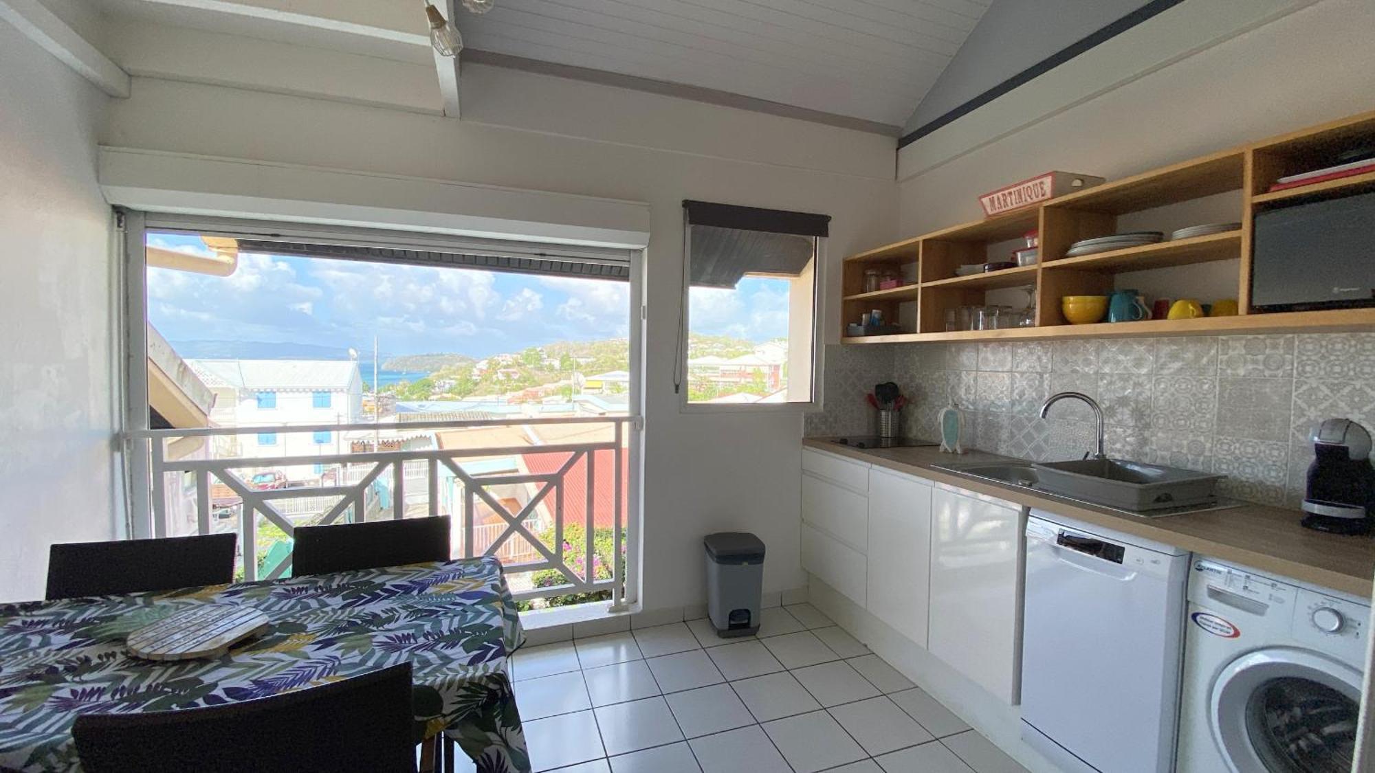 Ti Caraibes, Appartement T3 Atypique, Vue Mer, Piscine Et Proche Plage Ле-Труа-Іле Екстер'єр фото