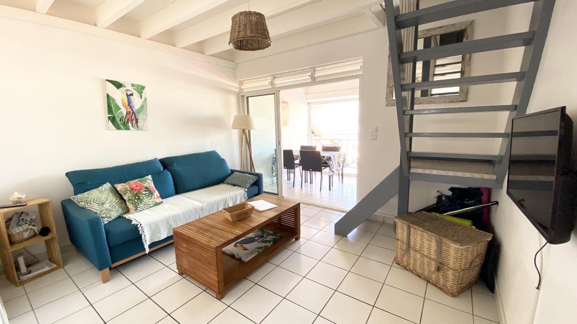 Ti Caraibes, Appartement T3 Atypique, Vue Mer, Piscine Et Proche Plage Ле-Труа-Іле Екстер'єр фото